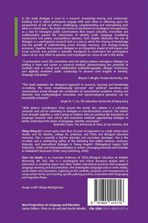 Produktbild: Reimagining Dialogue on Identity, Language and Power