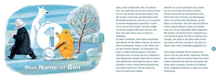 Produktbild: Ben, das B&auml;rtierchen