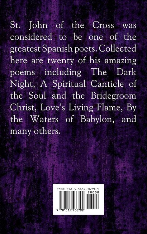 Produktbild: Twenty Poems by St. John of the Cross