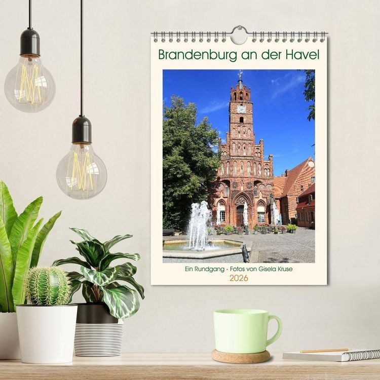 Produktbild: Brandenburg an der Havel - Ein Rundgang (Wandkalender 2026 DIN A4 hoch), CALVENDO Monatskalender