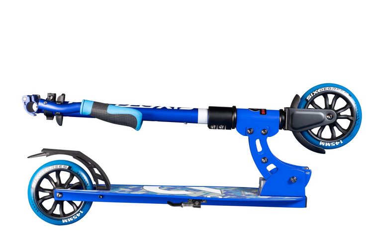 Produktbild: SIX DEGREES Alu Scooter Junior 145 blau