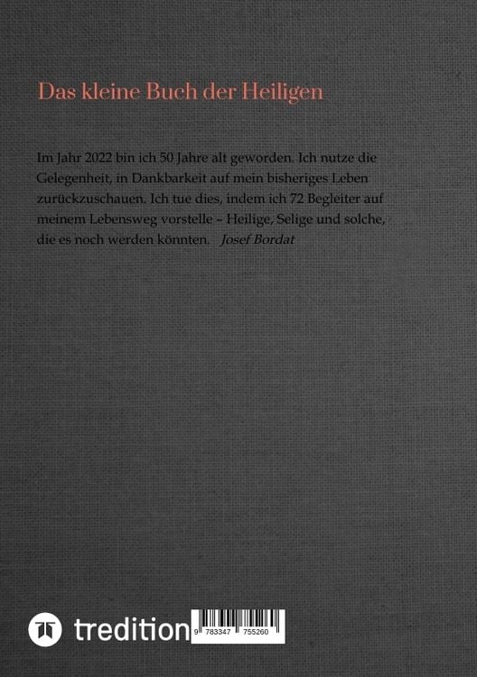 Produktbild: Das kleine Buch der Heiligen