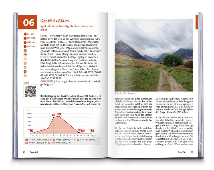 Produktbild: KOMPASS Wanderf&uuml;hrer Schottland, 63 Touren mit Extra-Tourenkarte