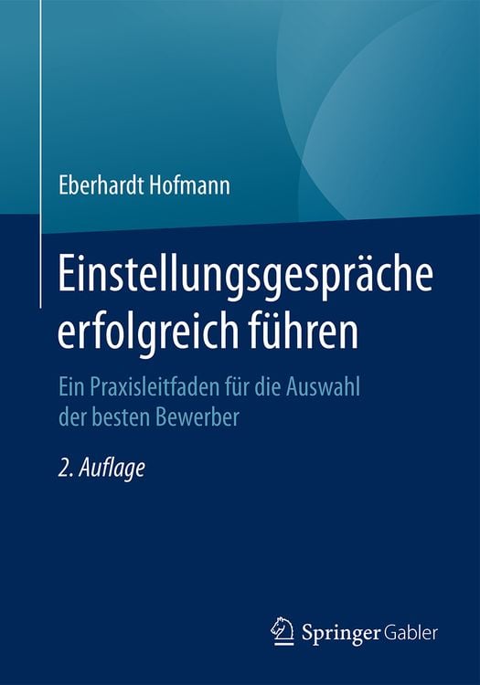 Produktbild: Einstellungsgespr&auml;che erfolgreich f&uuml;hren