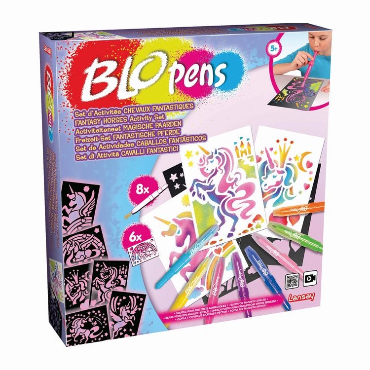 Produktbild: Blopens Spr&uuml;hstifteset Einhorn