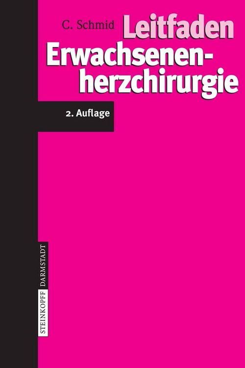 Produktbild: Leitfaden Erwachsenenherzchirurgie