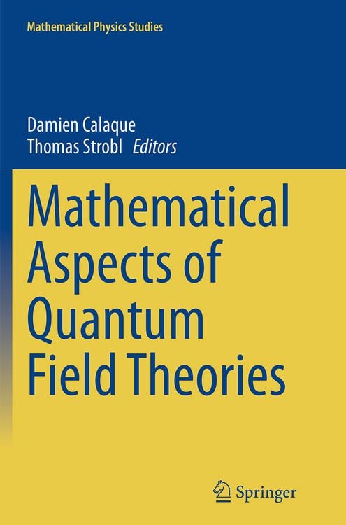 Produktbild: Mathematical Aspects of Quantum Field Theories