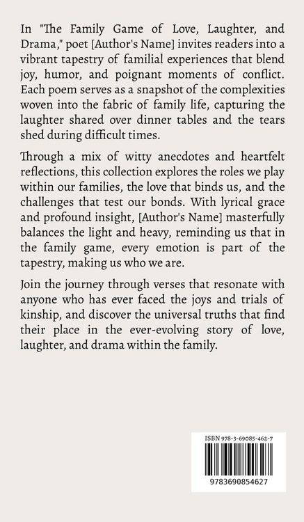 Produktbild: The Family Game of Love, Laughter, and Drama