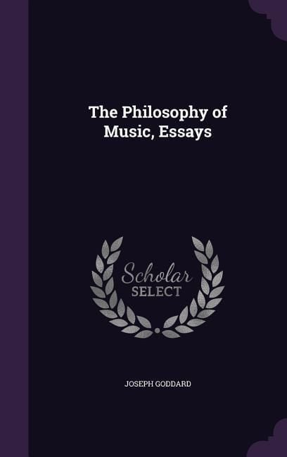 Produktbild: The Philosophy of Music, Essays