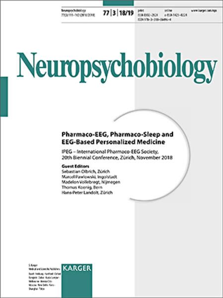 Produktbild: Pharmaco-EEG, Pharmaco-Sleep and EEG-Based Personalized Medicine
