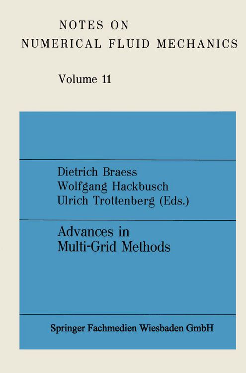 Produktbild: Advances in Multi-Grid Methods