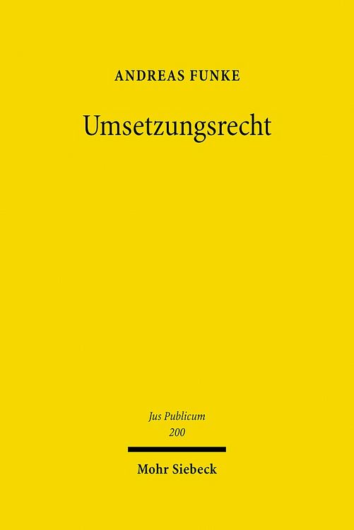 Produktbild: Umsetzungsrecht
