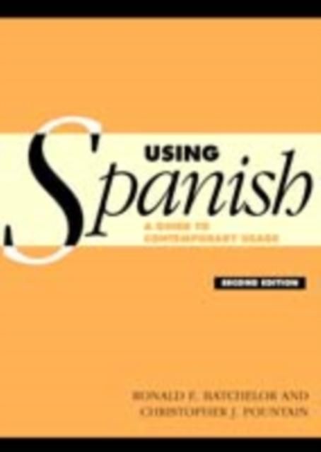 Produktbild: Using Spanish