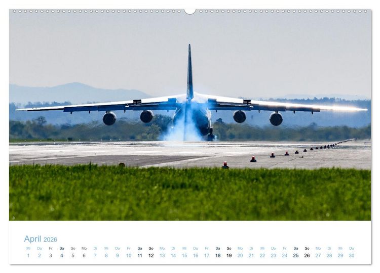 Produktbild: ANTONOV 124 (Wandkalender 2026 DIN A2 quer), CALVENDO Monatskalender