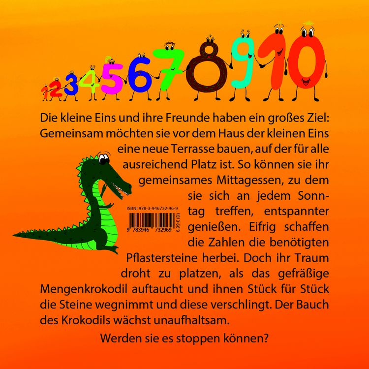 Produktbild: Die kleine Eins und das Mengenkrokodil