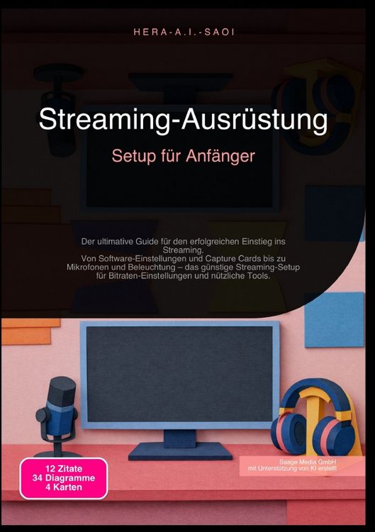Produktbild: Streaming-Ausr&uuml;stung: Setup f&uuml;r Anf&auml;nger