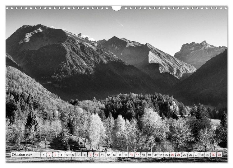 Produktbild: Traumhafte Allg&auml;uer Alpen (Wandkalender 2027 DIN A3 quer), CALVENDO Monatskalender
