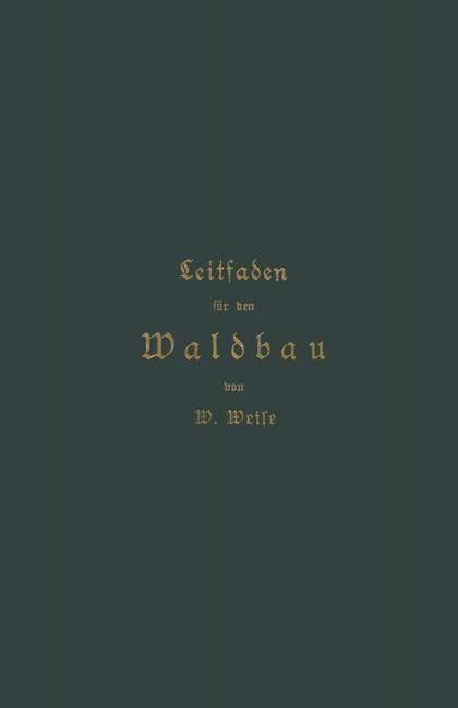 Produktbild: Leitfaden f&uuml;r den Waldbau