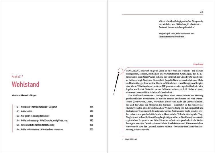 Produktbild: Wohlstand in Zeiten des &Uuml;bergangs