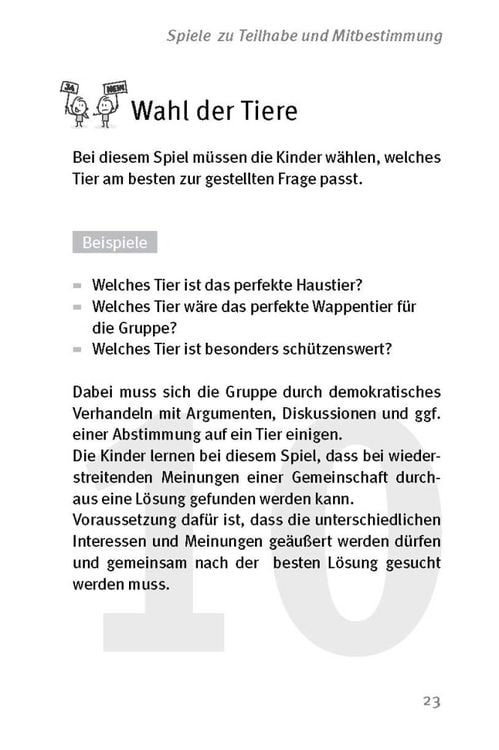 Produktbild: Die 50 besten Demokratie-Spiele f&uuml;r Grundschulkinder