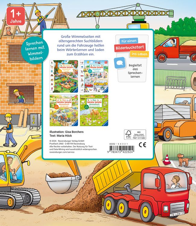 Produktbild: Mein erstes Sachen suchen Wimmelbuch: Fahrzeuge