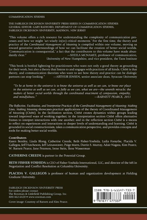 Produktbild: Reflective, Facilitative, and Interpretive Practice of the Coordinated Management of Meaning