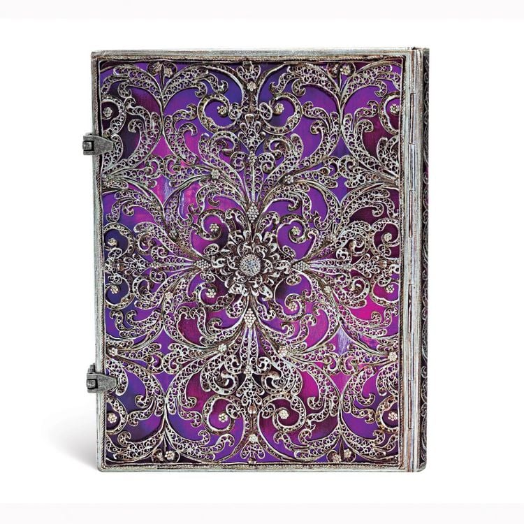 Produktbild: Hardcover Notizbuch Aubergine, Ultra, Liniert