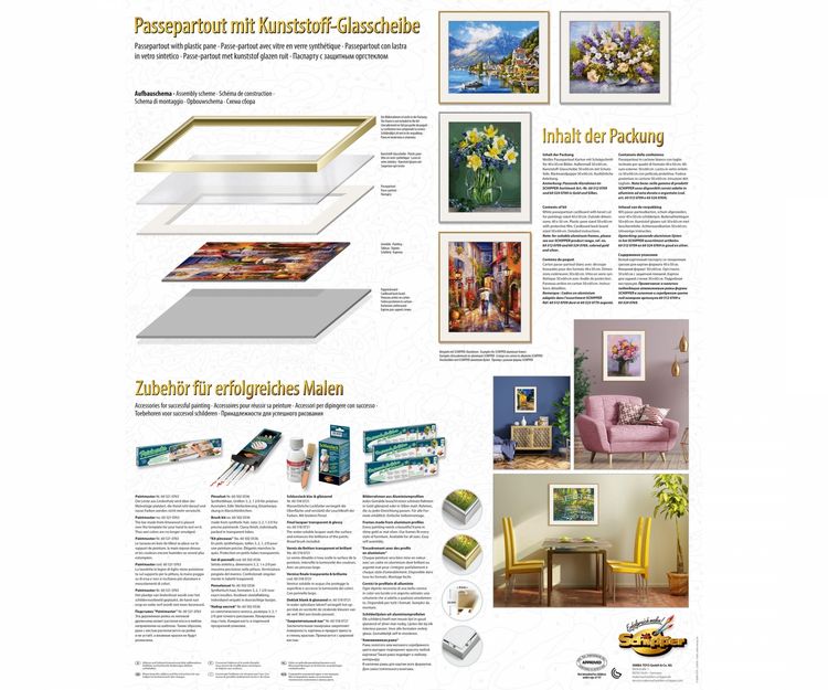 Produktbild: Passepartout 400x500 mm (500x600 mm)