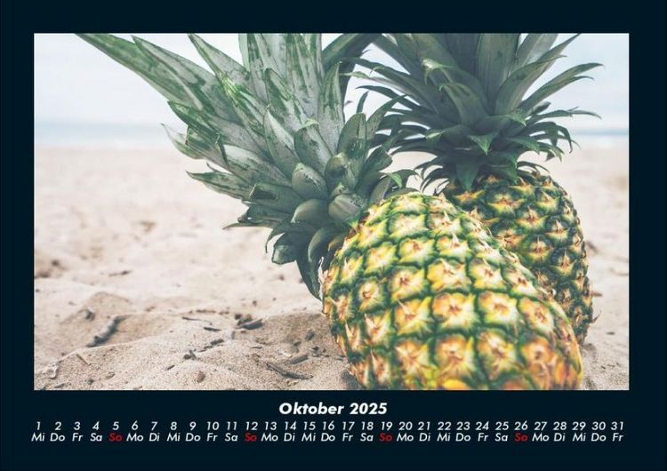 Produktbild: Obstkalender 2025 Fotokalender DIN A4