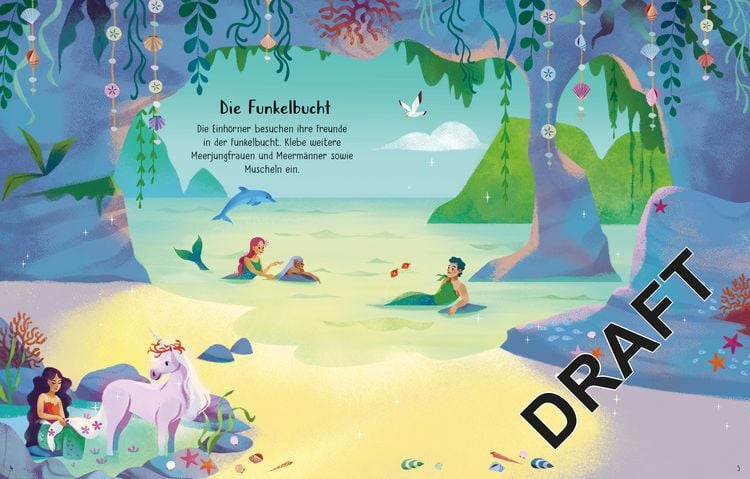 Produktbild: Mein erstes Stickerbuch: Einh&ouml;rner