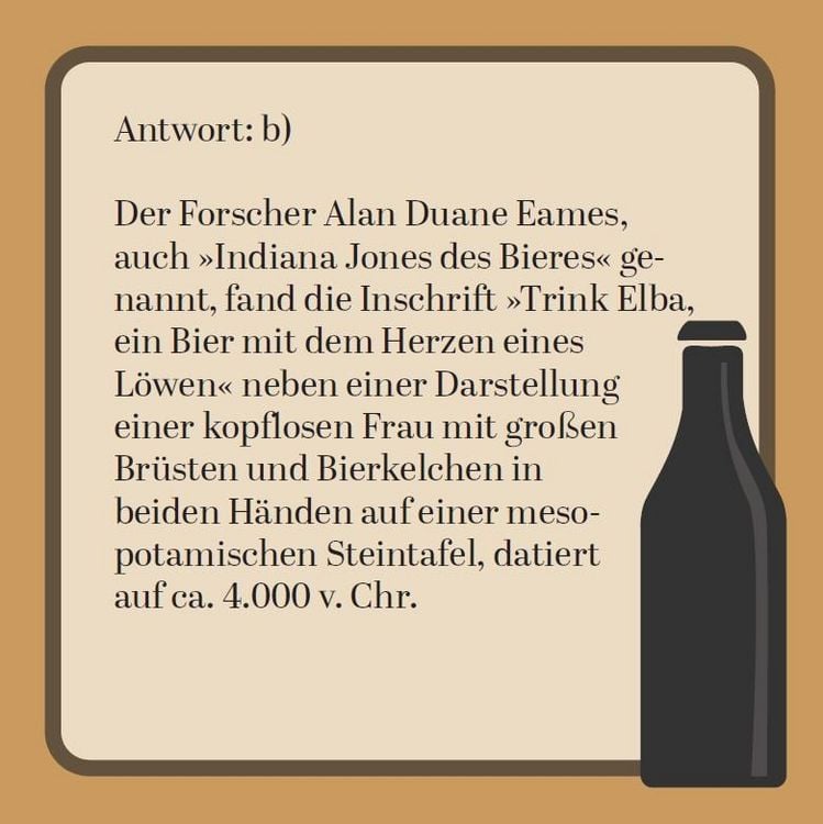 Produktbild: Unn&uuml;tzes Wissen Bier-Quiz