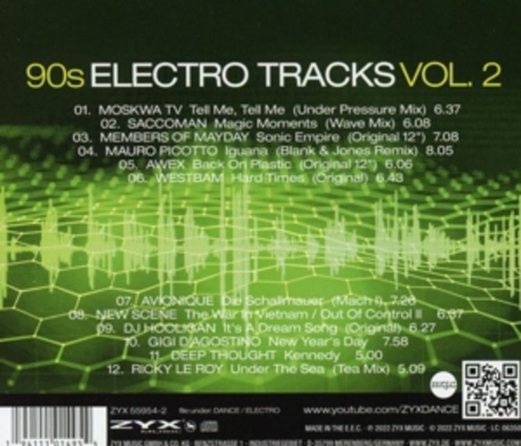 Produktbild: 90s Electro Tracks Vol.2