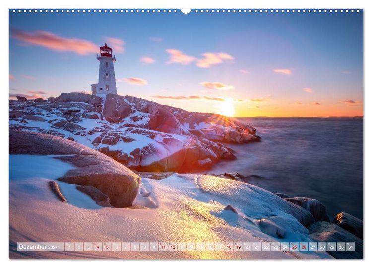 Produktbild: Land. Licht. Meer. (hochwertiger Premium Wandkalender 2027 DIN A2 quer), Kunstdruck in Hochglanz