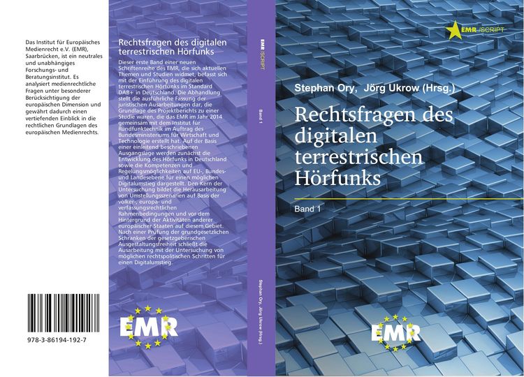 Produktbild: Rechtsfragen des digitalen terrestrischen H&ouml;rfunks