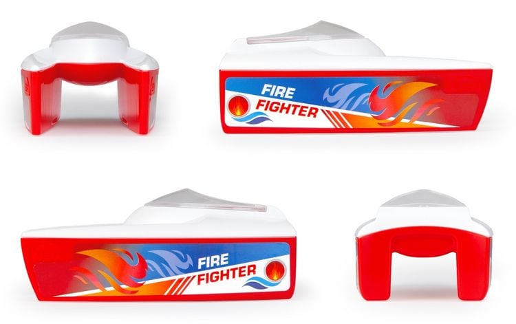 Produktbild: LENA 04714 - Boaties Feuerwehrboot, Beutel