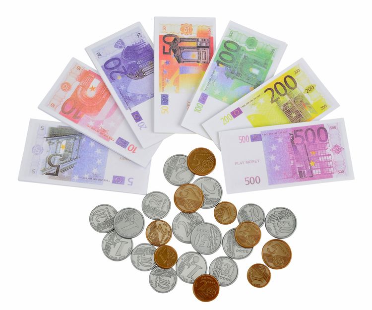 Produktbild: Euro-Spielgeld