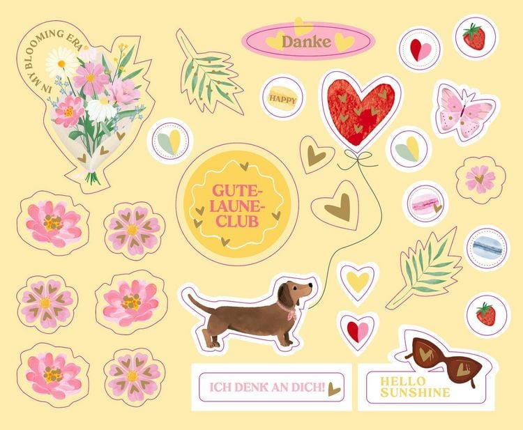 Produktbild: Stickerbuch &ndash; Sticker und Etiketten
