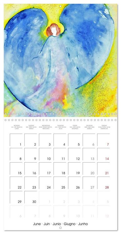 Produktbild: Angels for your soul (Wall Calendar 2026 12 &times; 12 Inch) CALVENDO 12 Month Wall Calendar