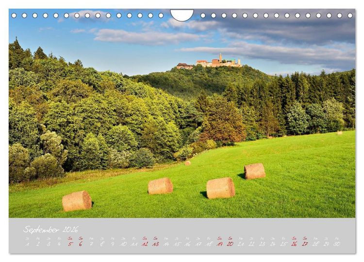 Produktbild: Th&uuml;ringer Wald Das Gr&uuml;ne Herz Deutschlands (Wandkalender 2026 DIN A4 quer), CALVENDO Monatskalender
