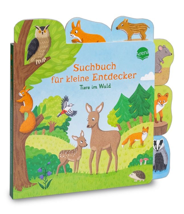 Produktbild: Suchbuch f&uuml;r kleine Entdecker. Tiere im Wald