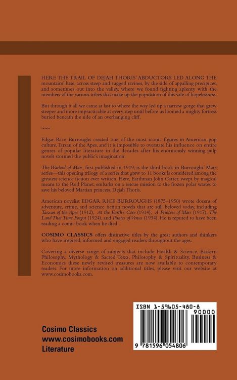 Produktbild: The Warlord of Mars