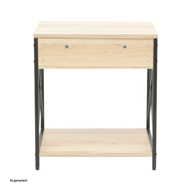 Produktbild: HTI-Living Beistelltisch Cedrik Artisaneiche-Schwarz Beistelltisch Cedrik Artisaneiche-Schwarz