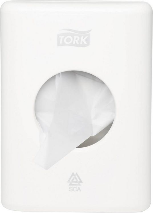 Produktbild: TORK 566000 Hygienebeutel-Spender Wei&szlig; 1St.