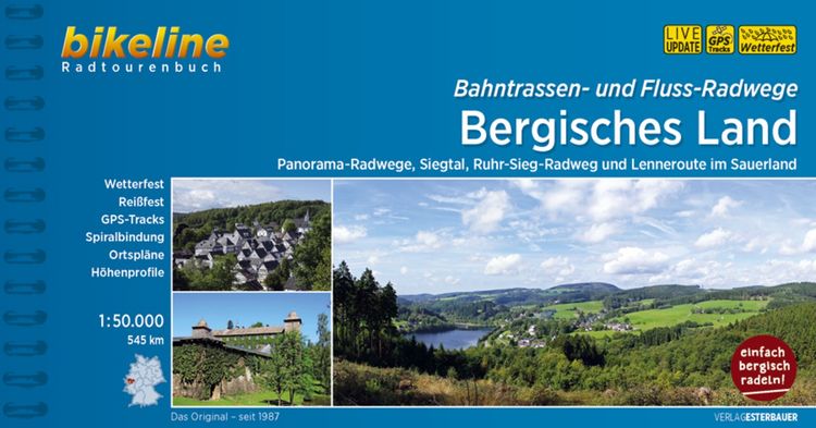 Bild vom Artikel Bahntrassen- und Fluss-Radwege Bergisches Land vom Autor Esterbauer Verlag