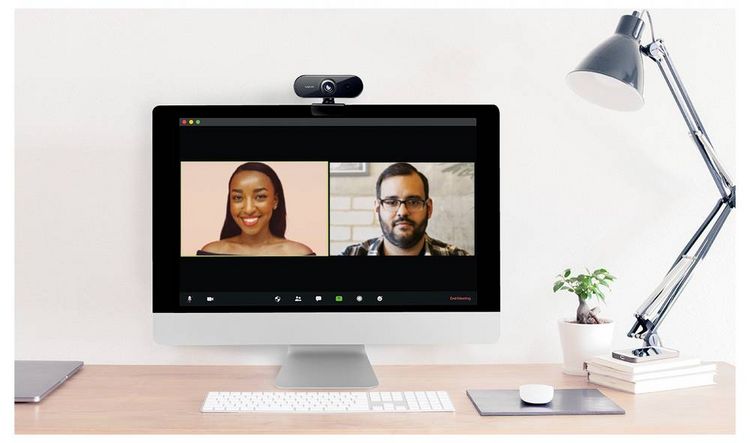 Produktbild: LogiLink UA0371 Full HD-Webcam Klemm-Halterung, Mikrofon