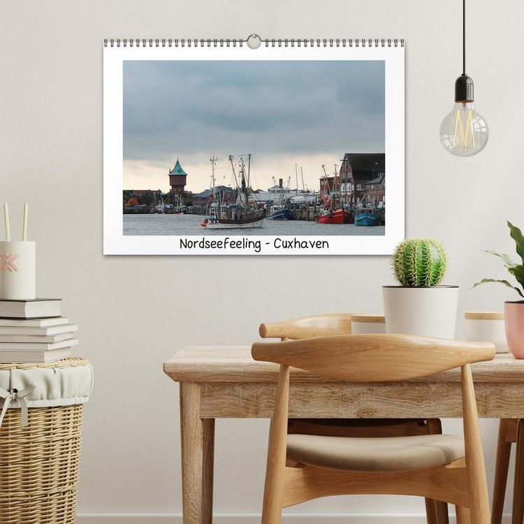 Produktbild: Nordseefeeling - Cuxhaven (Wandkalender 2026 DIN A3 quer), CALVENDO Monatskalender