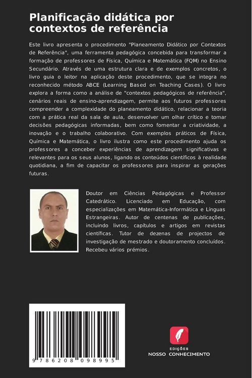 Produktbild: Planifica&ccedil;&atilde;o did&aacute;tica por contextos de refer&ecirc;ncia
