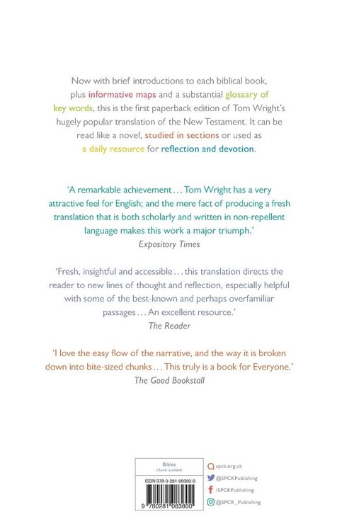 Produktbild: The New Testament for Everyone