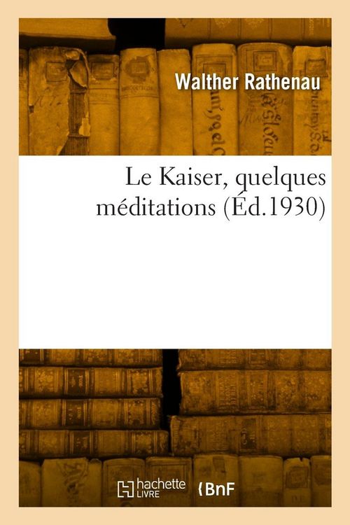 Produktbild: Le Kaiser, quelques m&eacute;ditations