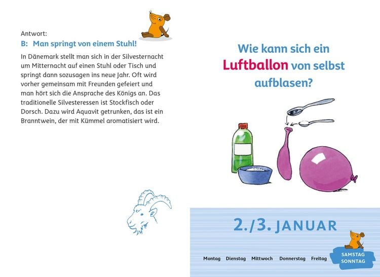 Produktbild: Frag doch mal ... die Maus: Tageskalender 2027 &ndash; Mein Kalender f&uuml;r jeden Tag!